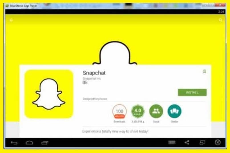 descargar Snapchat desde Play Store