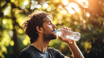 Beber agua regularmente ayuda