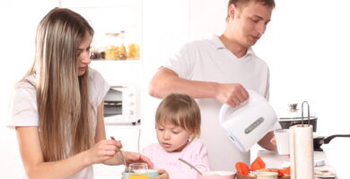 La cocina es la cosa de los niños