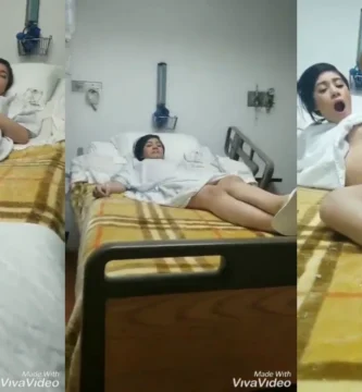 Giselle Montes se la folla en el hospital real