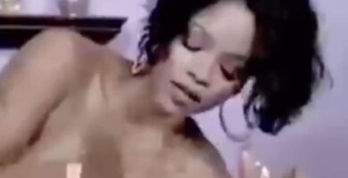 Sex tape Rihanna masturbando