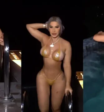 Alexandra MVP mostrando su cuerpazo
