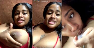Baby castillo chupandose las tetas