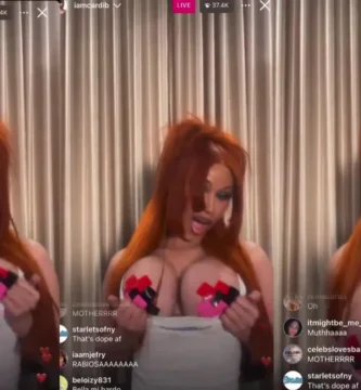 Cardi B se calienta en instagram