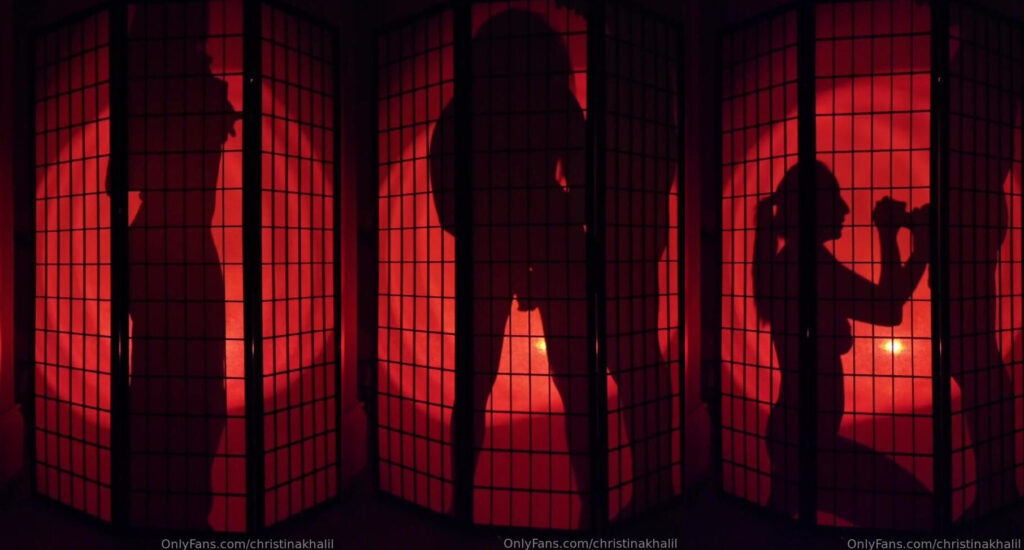 Christina Khalil Teases Cock Silhouette in Leaked OnlyFans POV Blowjob Video