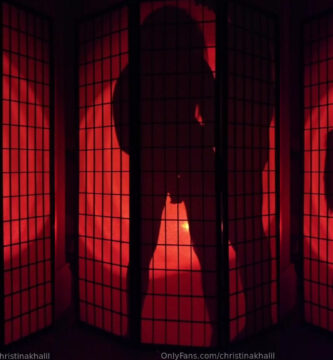 Christina Khalil Teases Cock Silhouette in Leaked OnlyFans POV Blowjob Video