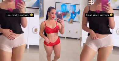 Descuido de Amelia Alcantara con su popola