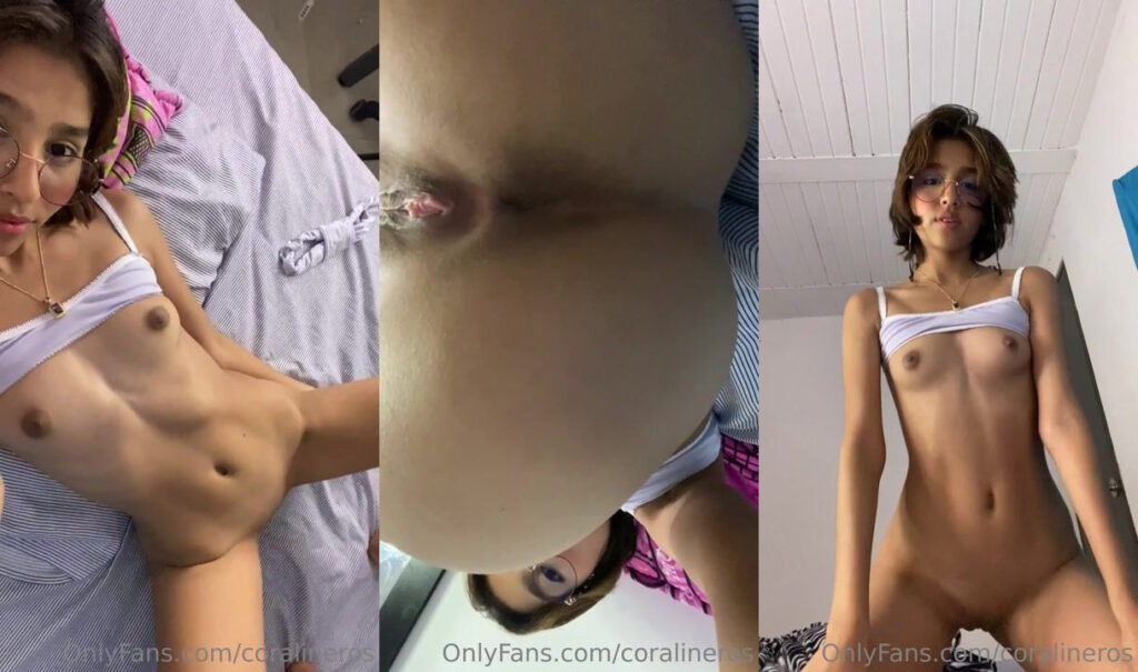 Exclusive Coraline aka @coralineros Teases in Leaked OnlyFans Video