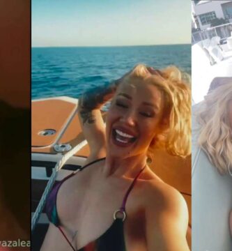 Iggy azalea mostrando las tetas