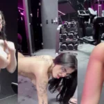 Karely Ruiz en el gym xxx