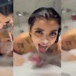 Karely Ruiz mamando verga en jacuzzi