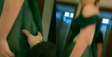 Kimberly loaiza y JDP agarrandole el culo