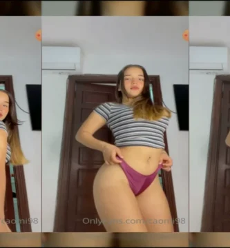 Le creció el culo a caomi