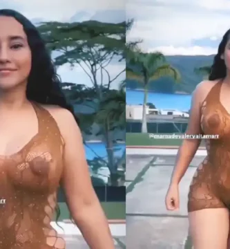 Leidy viviana madre de Valery Altamar pezones