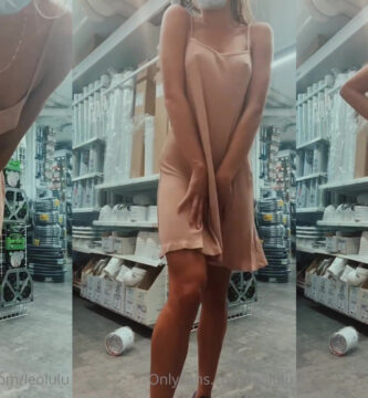 Leolulu Teases Her Tiny Ass in Leaked OnlyFans Video