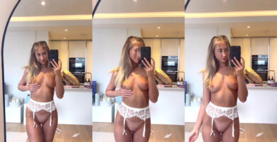 Lillian Phillips Tease her Tiny Assets in Leaked Exposed Video