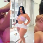 Liseth Casas masturbandose con dildo y follando