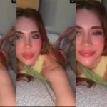 Lizy P moviendo la cola
