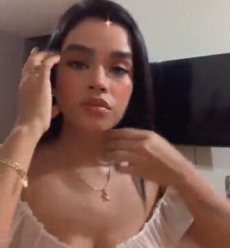 Mexicana hermosa hace un live para provocar