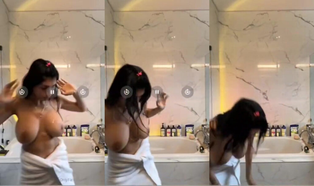 Mia Khalifa Drops Towel in Steamy OnlyFans Leak Video