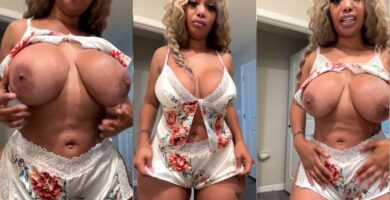 Ms Fernandes 25 muestra sus Tetas en live