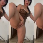 Roberta Franco super mojada de las ganas que tiene