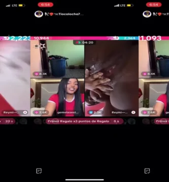 Tio colocho y Gemelas Estradas live en Tiktok