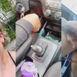 Valeria Castañeda pide un uber y no tiene dinero para pagar