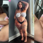 XBadx Dolly gordita masturbandose en el carro