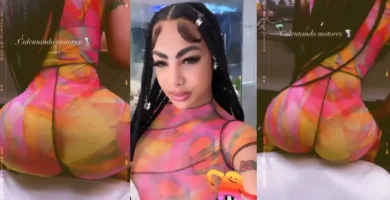 Yailin la mas viral moviendo el culo bien rico